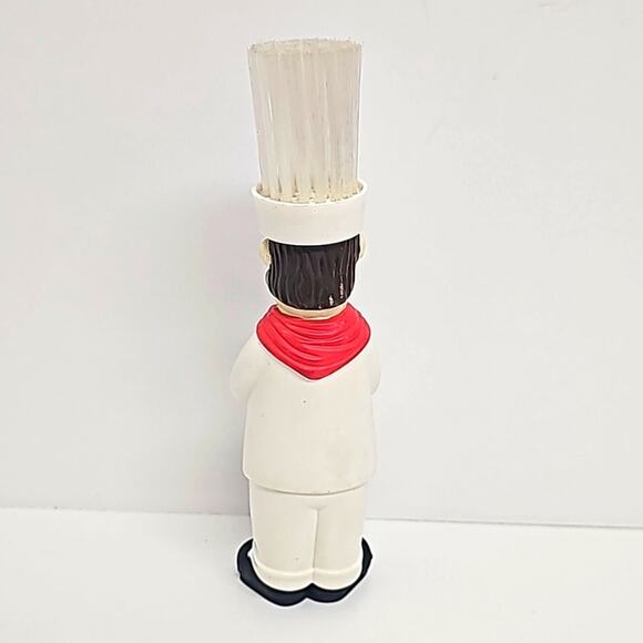 Chef Figure Basting Brush Kitchen Decor Restaurant Decor Cafe Pub 6" Tall - Picture 3 of 6